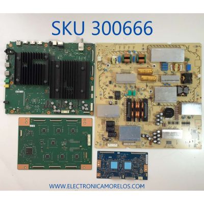 KIT DE TARJETAS PARA TV SONY / MAIN A5026218A 638 / 1-010-522-31 / A-5026-275-A / T-CON 5585T14C11 / 85T14 C07 / LED DRIVER A5027232A / 1-010-531-11 / FUENTE 100610931 / AP-P410BM / 2955064304 / PANEL YDBO085DAU02 / DISPLAY T850QVN03.A / MODELO XR-85X95J